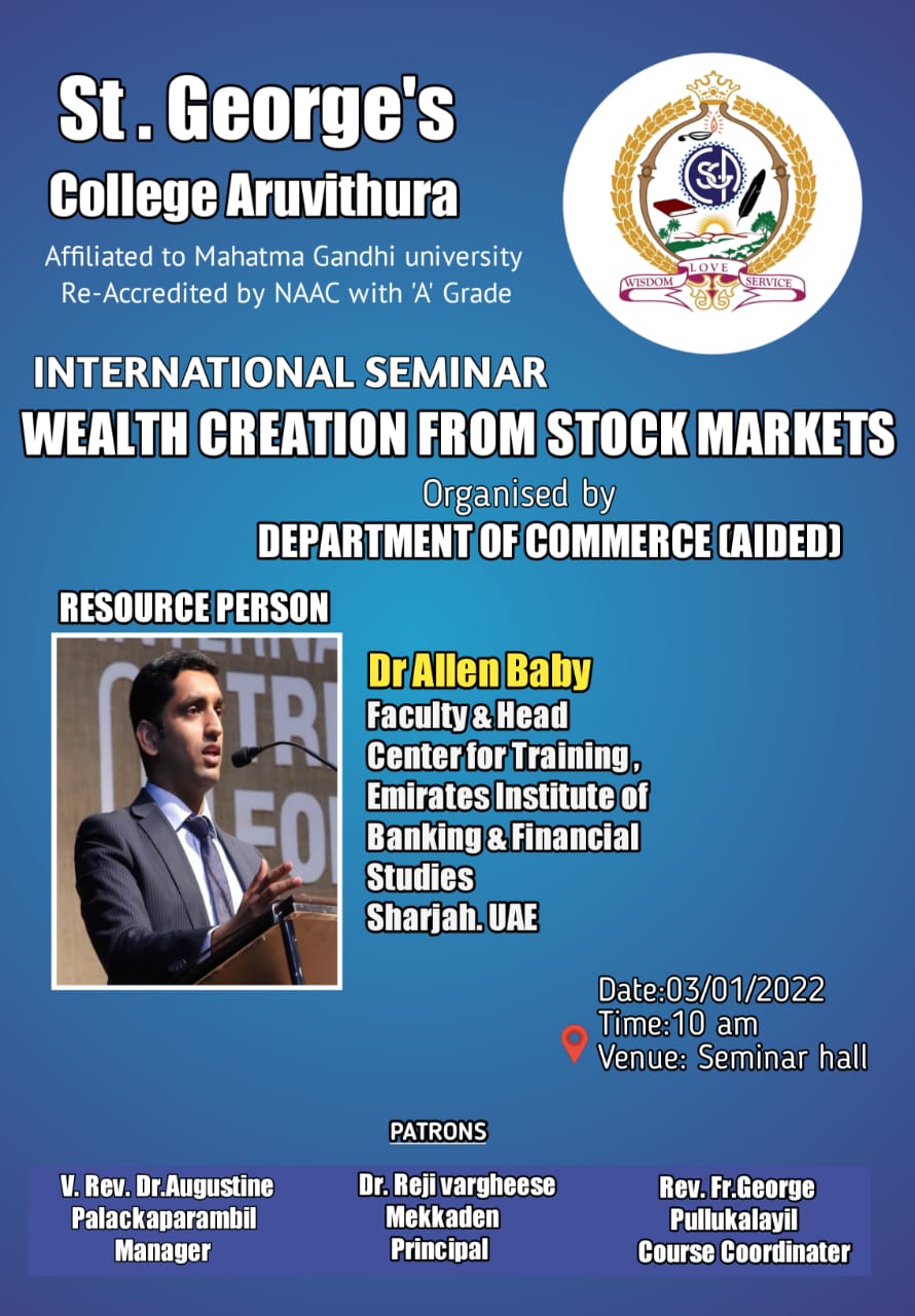 Wealth Creation from Stock Markets - International Seminar